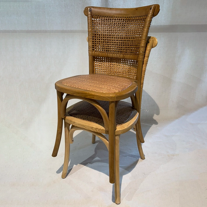 Alt Sillas Rope Fabricadas en Madera con estructura Apilable EME Mobiliario