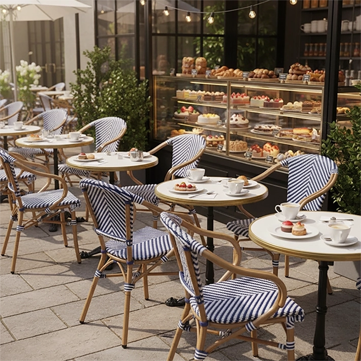 Alt Sillones de Estilo Parisino Ideal para hostelería y terrazas en exteriores EME Mobiliario