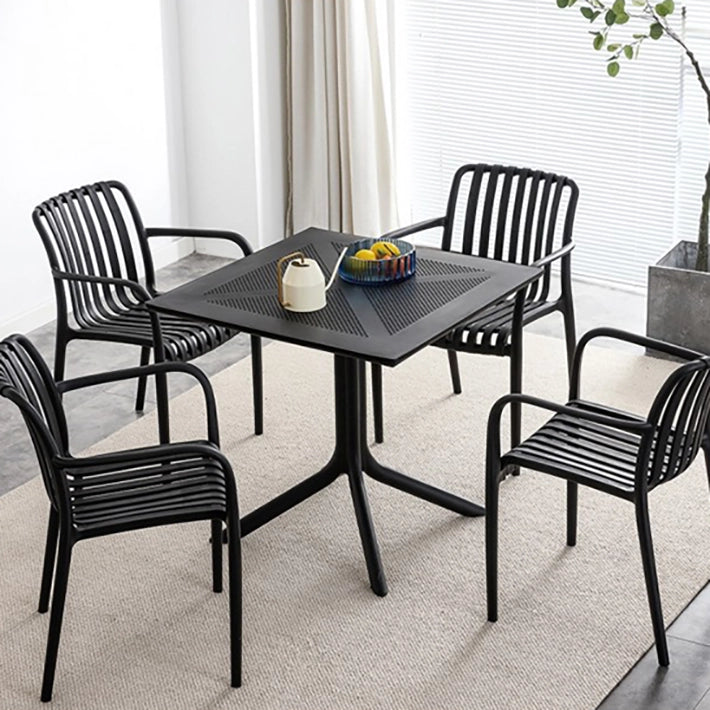 Alt Sillón para Hostelería de color Blanco fabricado en polipropileno de rejilla EME Mobiliario