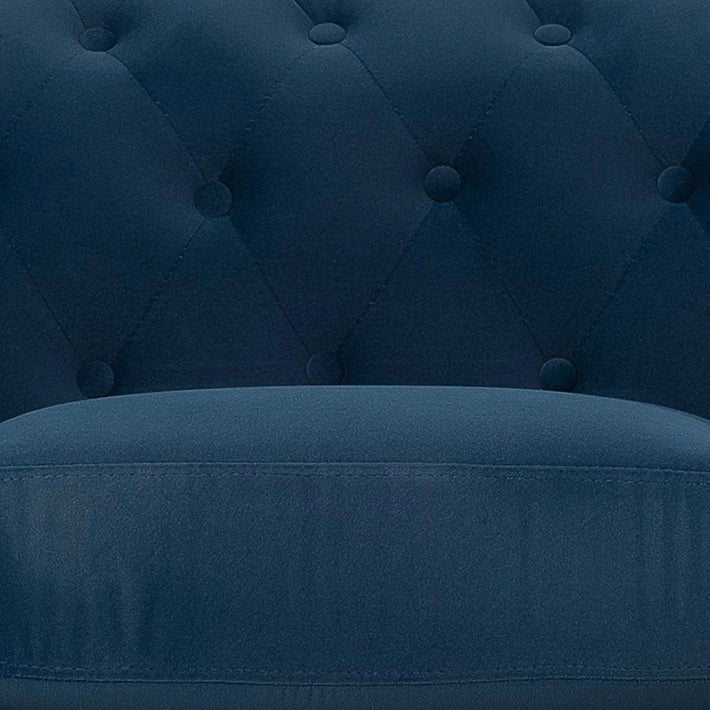 Alt Sofa Chester 3 plazas Azul Marino acabado de terciopelo ideal para eventos y hostelería