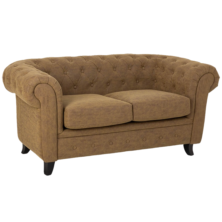 Alt Sofa Chester Camel 2 plazas perfecto para el uso intensivo profesional