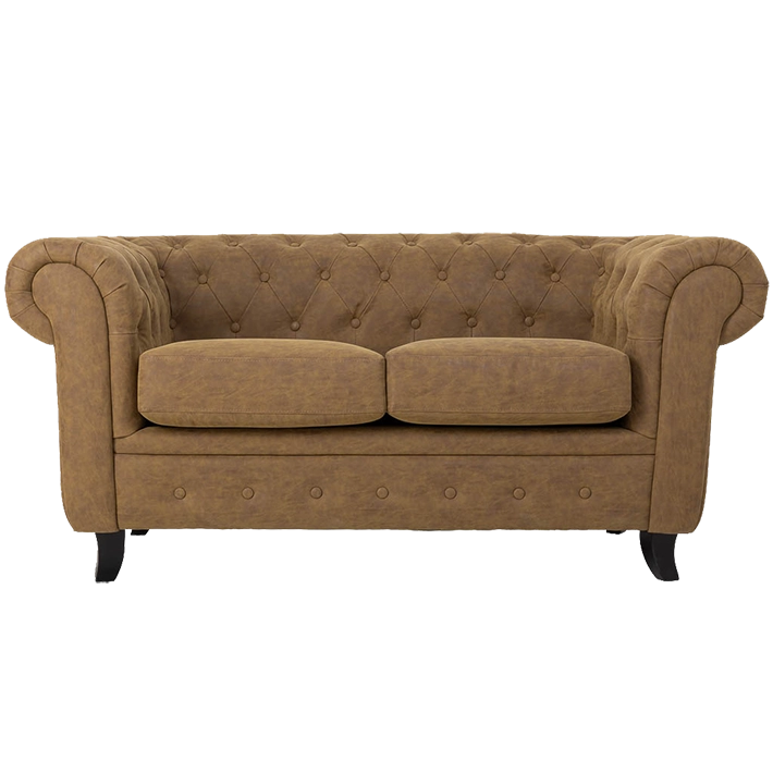 Alt Sofa Chester Camel 2 plazas perfecto para el uso intensivo profesional