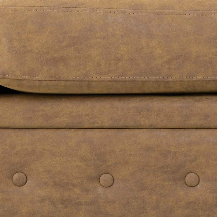 Alt Sofa Chester Camel 3 plazas perfecto para el uso intensivo profesional