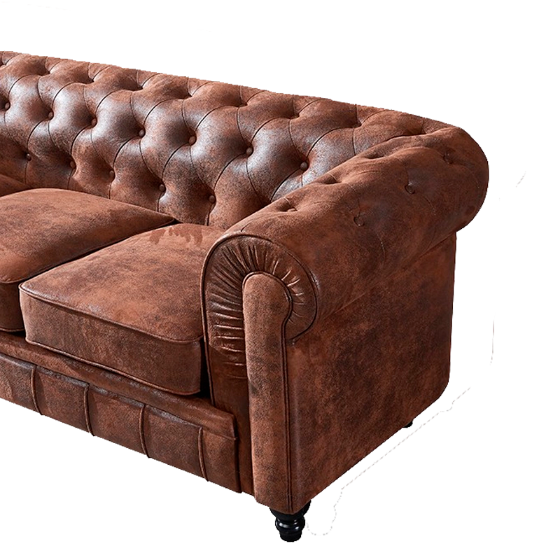 Alt Sofá Chester Semipiel Vintage 2 plazas ideal para el uso intensivo profesional 