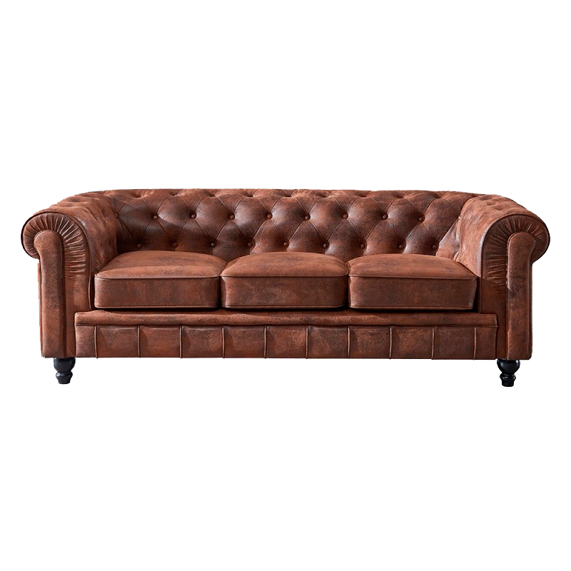 Alt Sofa Chester Vintage 3 plazas perfecto  para usar en eventos y hostelería