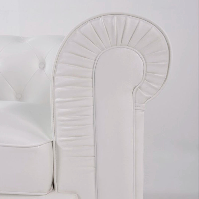 Alt Sofa Chester Blanco Similpiel ideal para el uso intensivo profesional