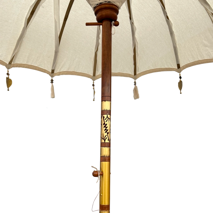 Alt Sombrilla Balinesa fabricación artesanal materiales 100% naturales