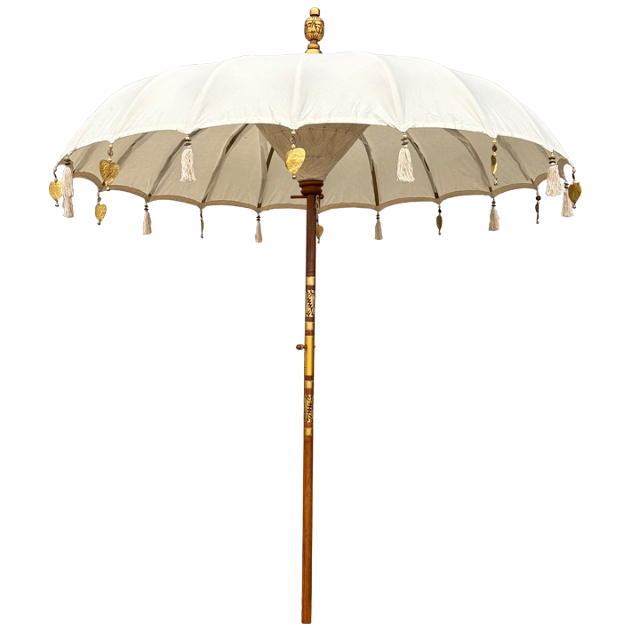 Alt Sombrilla Balinesa fabricación artesanal materiales 100% naturales