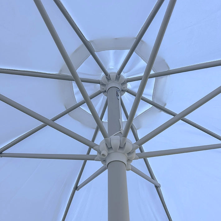 Sombrilla Cuadrada Blanca 3x3m