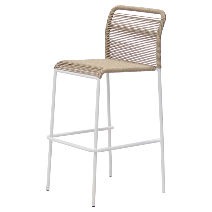 Alt Taburete Ibiza Blanco ideal para uso intensivo profesional EME Mobiliario 