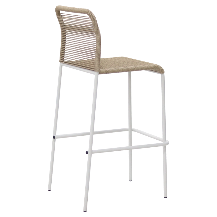 Alt Taburete Ibiza Blanco ideal para uso intensivo profesional EME Mobiliario 