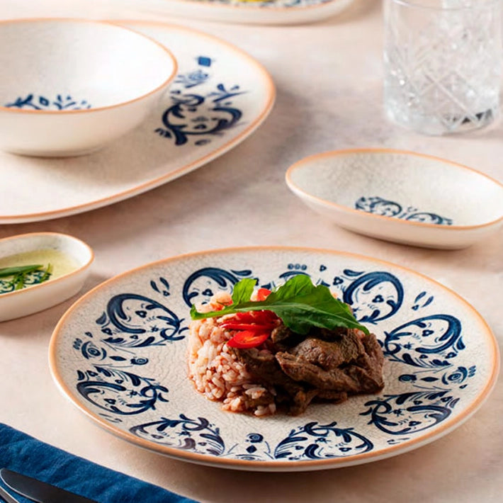 Alt Vajilla Laudum de Bonna, fabricada con materiales de calidad ideal para el uso intensivo profesional. EME Mobiliario