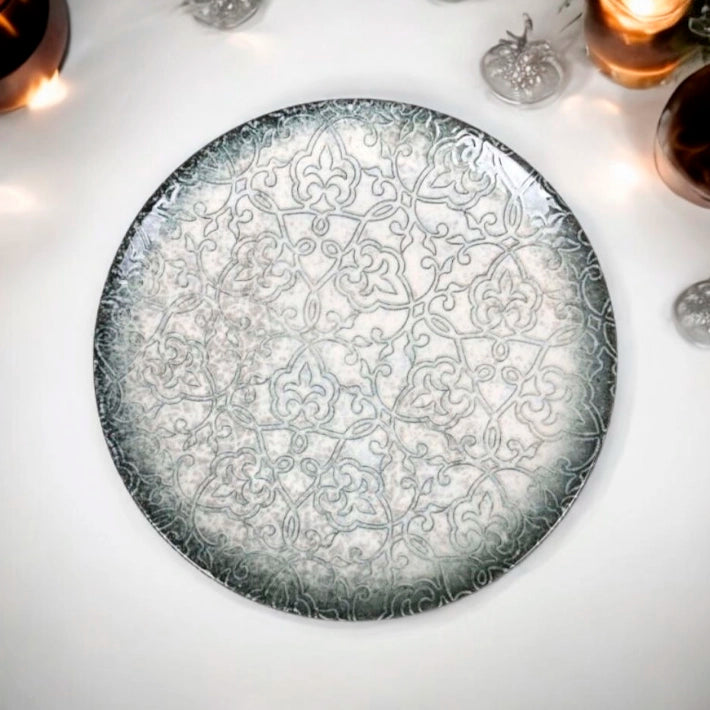 Alt Vajilla Tequendama una vajilla de diseño con mucha personalidad en tonos verdes fabricada en porcelana ideal para usar en eventos y/o establecimientos de hostelería EME Mobiliario 