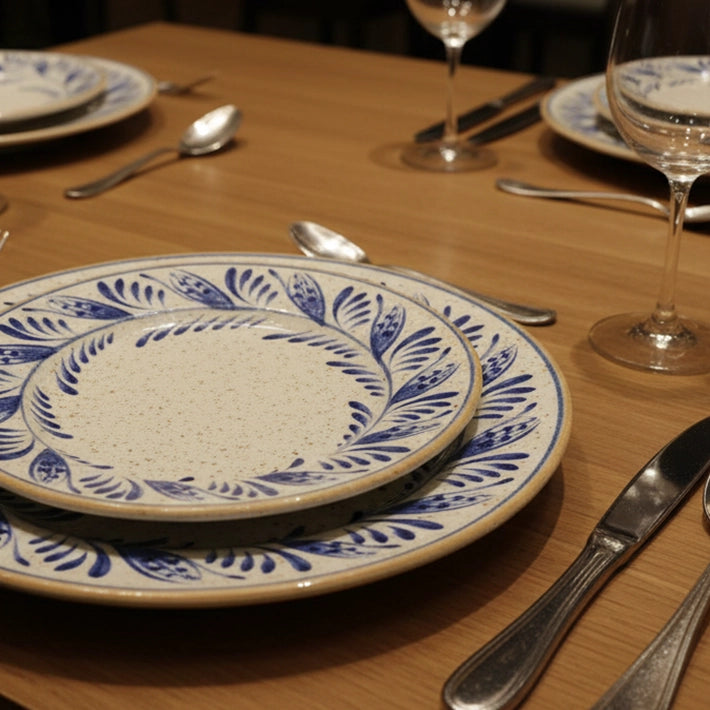 Alt Vajillas Albus Latino fabricada en porcelana para Restaurantes EME Mobiliario