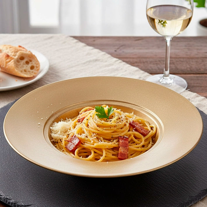 Vajilla Vintage Dorada