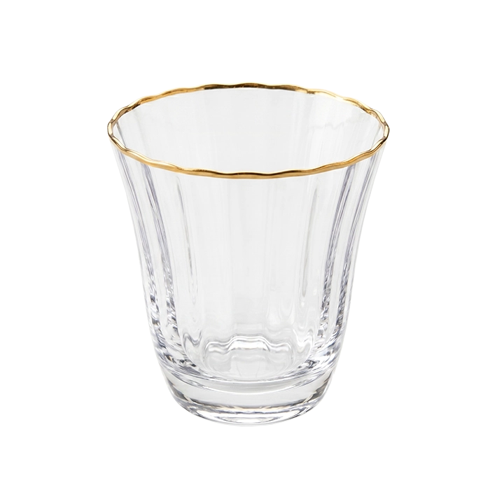Vaso De Agua Filo Dorado