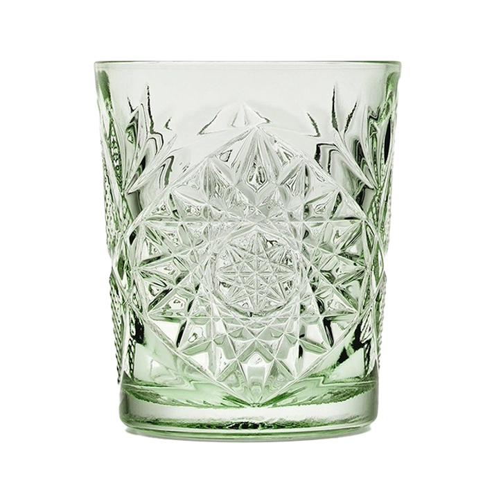 Alt Vasos Hobstar De Color Ebano con diseño labrado Para montar y decorar mesas EME Mobiliario