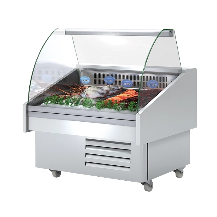 Alt Vitrina Expositora Especial para Pescado Para Hostelería EME Mobiliario