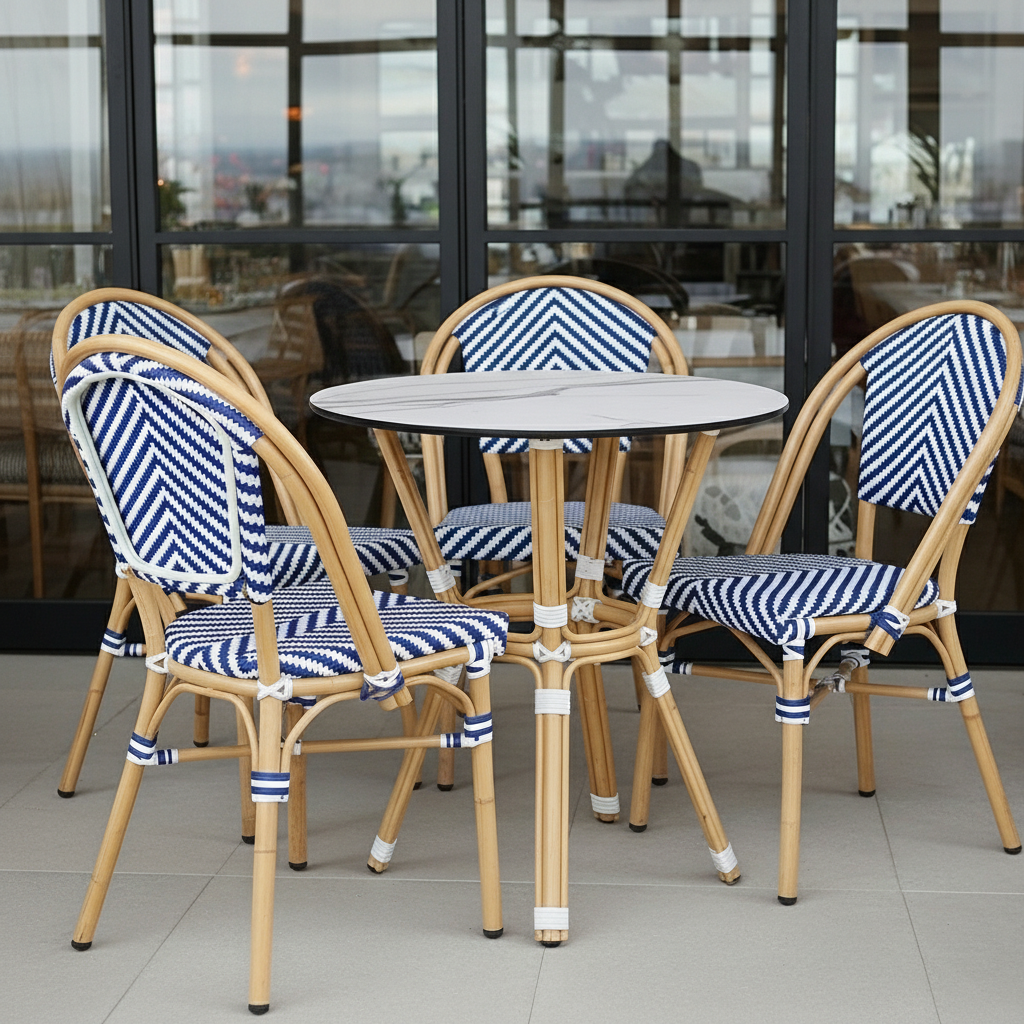 Alt Conjuntos Parisinos de mesa + sillas ideales para Terrazas, Cafeterías etc... EME Mobiliario