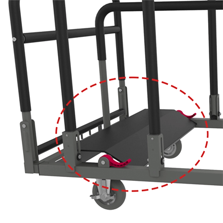 Alt Carro De Transporte Para Almacenar  y Transporte Mesas Zown EME Mobiliario