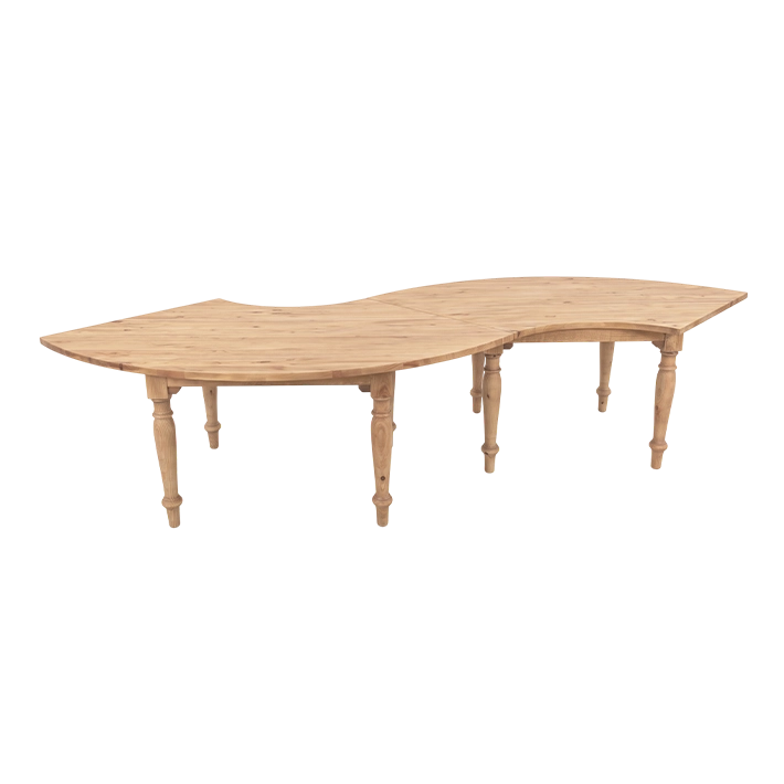 Mesa Serpentina Madera