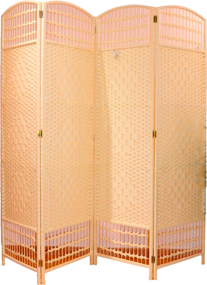 Alt Biombo para eventos, hostelería y uso particular en color crema.