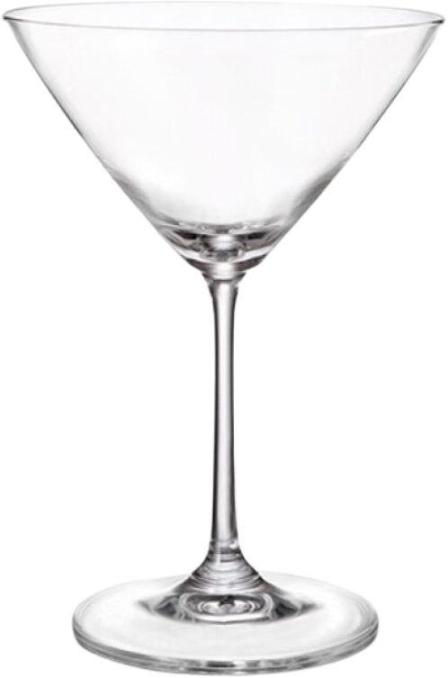 Copa para cocktail de la colección Lounge para eventos y hostelería de cristal transparente de 24.5cl.