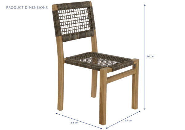 Alt Set Mesa y Sillas Teca Plegable, mobiliario para jardín