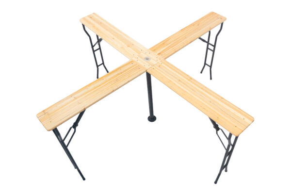 Mesa Plegable En Cruz Cervecera EME Mobiliario